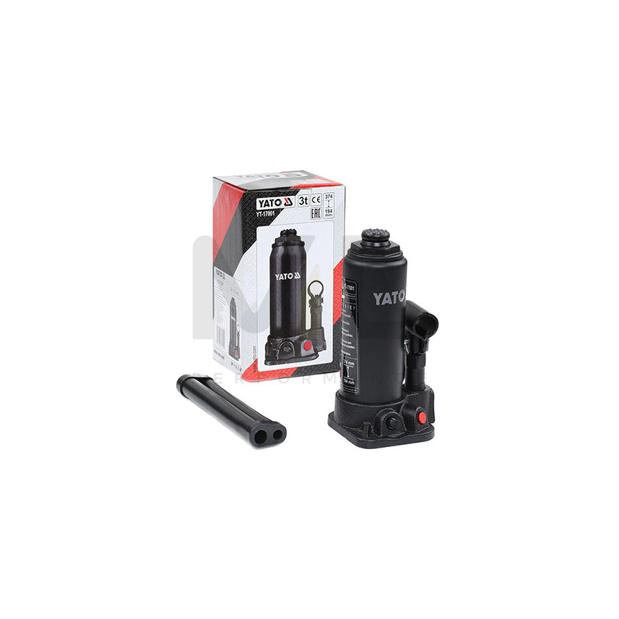 YATO YT-17001 Jack 3t, Hydraulic, SUVs, Bottle jacks | ML Performance Car Parts