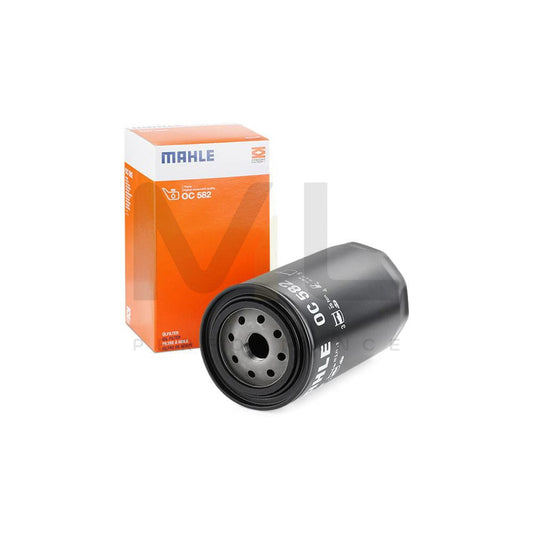 MAHLE ORIGINAL OC 582 Oil Filter for IVECO Daily Spin-on Filter, with one anti-return valve | ML Performance Car Parts