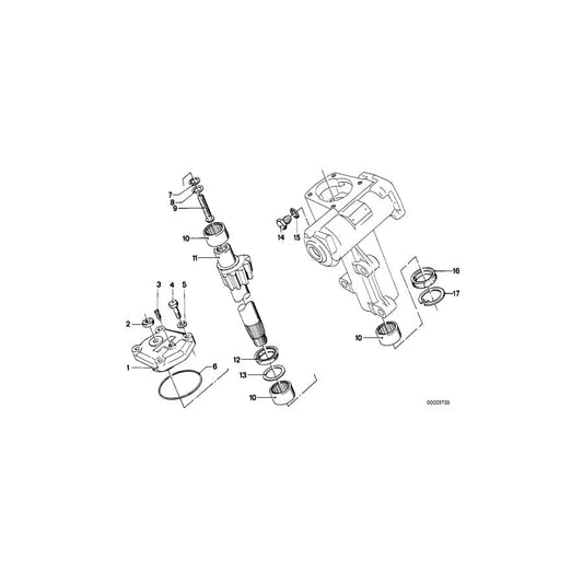 Genuine BMW 07119913649 E12 E24 Hex Bolt M8X22 (Inc. 530i, 3.0CSiL & 528) | ML Performance UK Car Parts