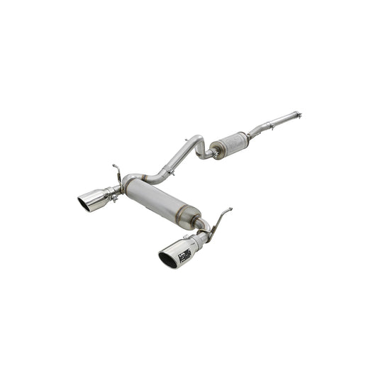 aFe 49-48062-P Cat-Back Exhaust System Jeep Wrangler (JK) 07-18 V6-3.6L/3.8L  | ML Performance UK Car Parts