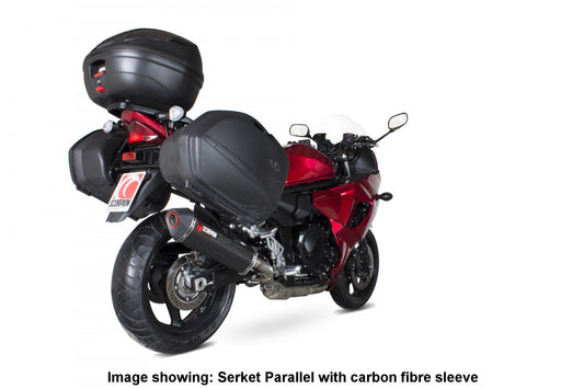 Scorpion RSI116TEO Suzuki GSX1250 FA Serket Parallel Slip-On - Titanium Sleeve | ML Performance UK UK