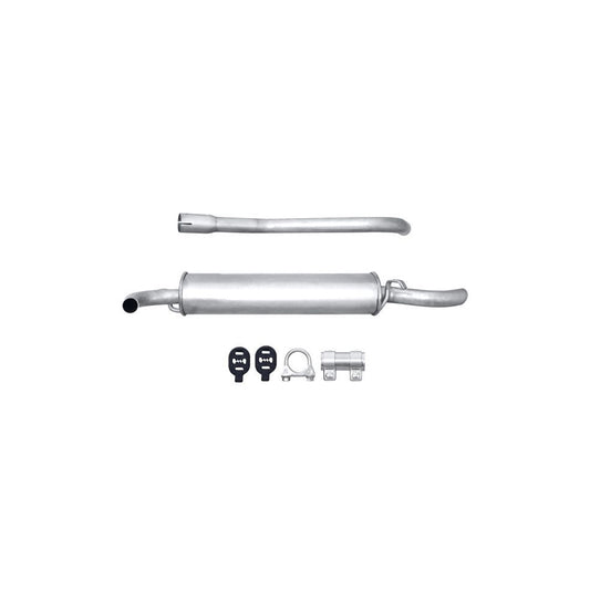 Hella 8LD 366 029-121 Rear Silencer For Fiat Cinquecento (170)