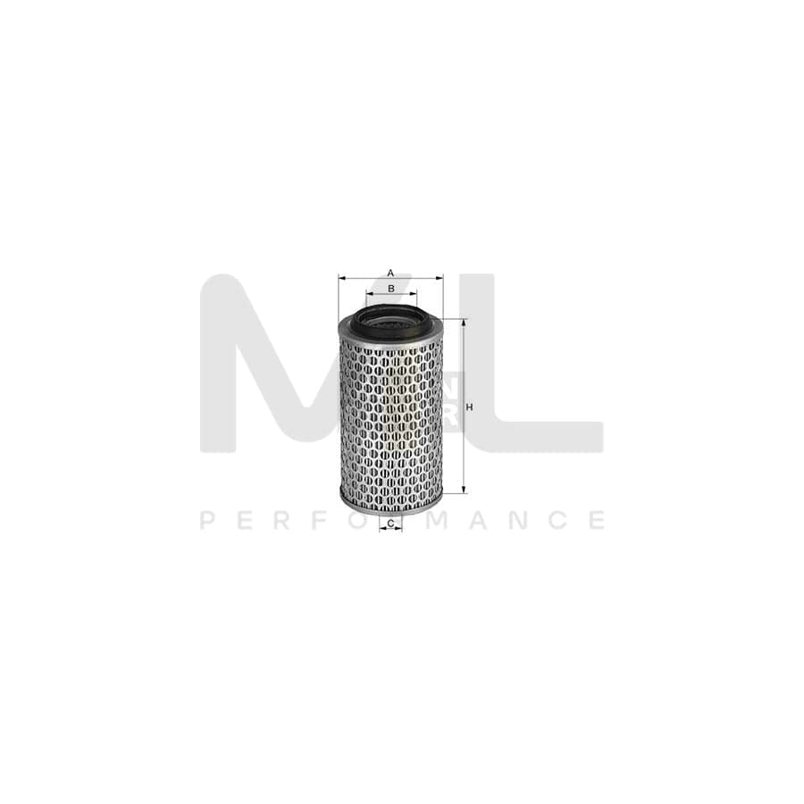 MANN-FILTER C 1344 Air Filter Filter Insert | ML Performance Car Parts
