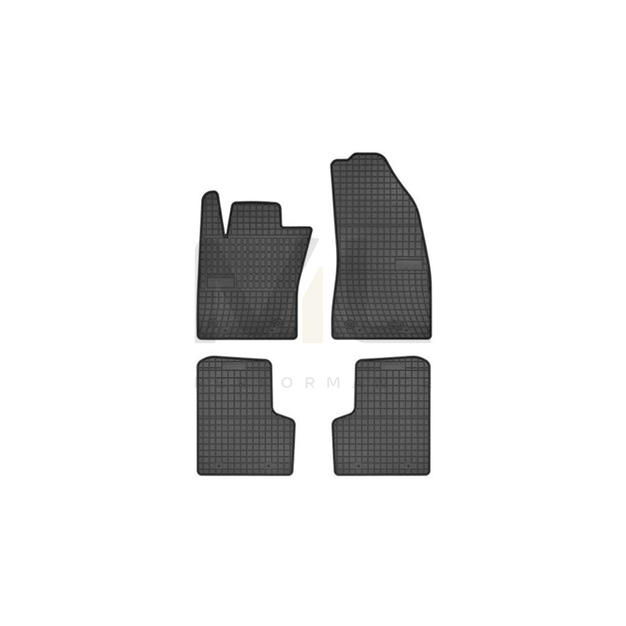 FROGUM Tailored 546115 Floor mat set for JEEP Renegade Off-Road (BU, B1) Elastomer, Front and Rear, Quantity: 4, Black | ML Performance Car Parts