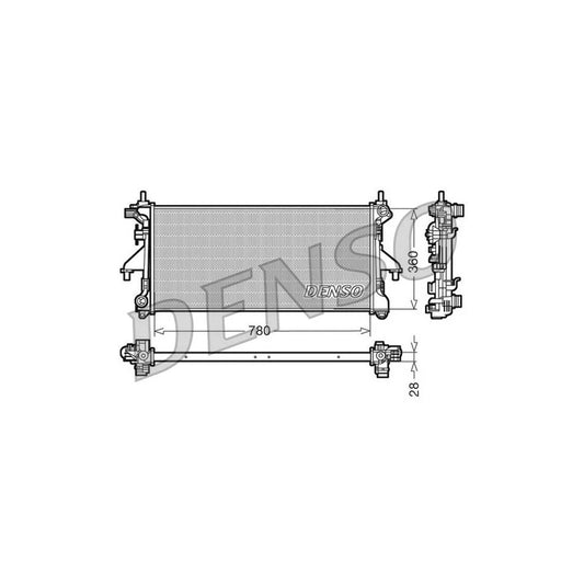 Denso DRM09079 Drm09079 Engine Radiator | ML Performance UK