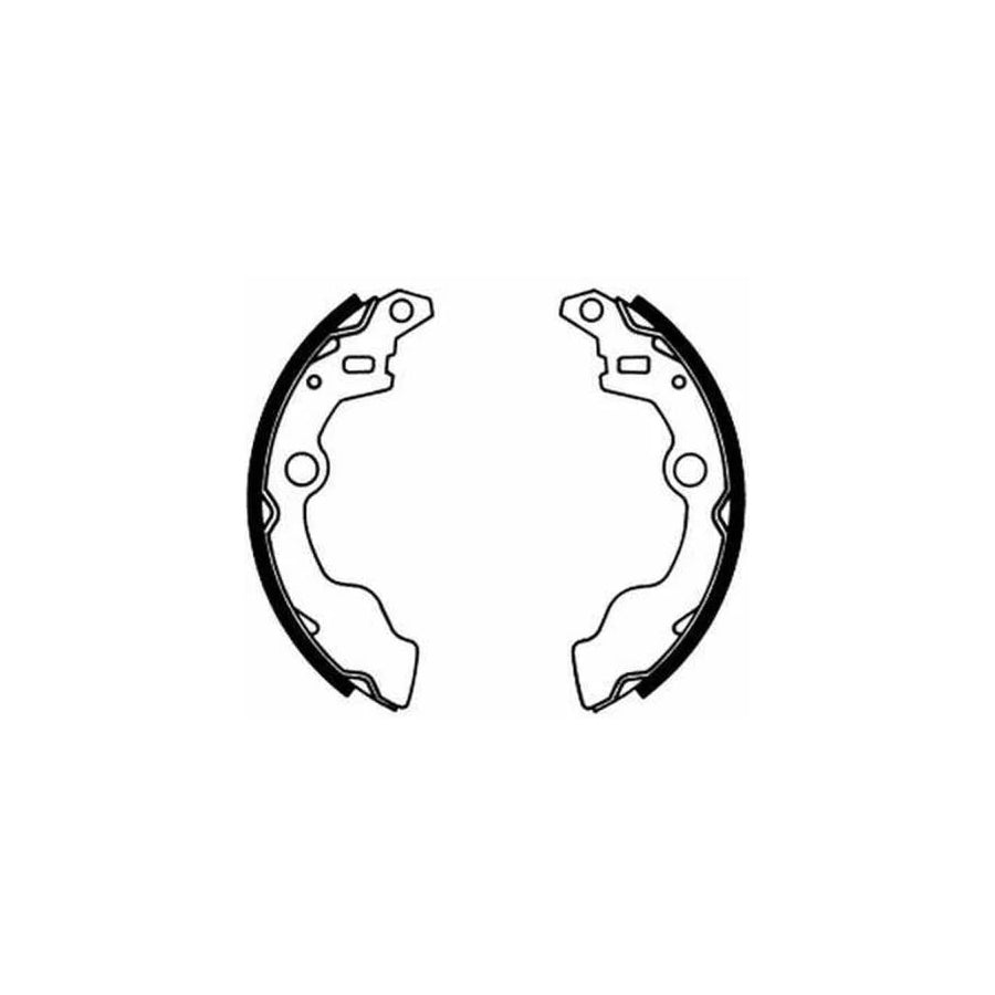 ABE C08016ABE Brake Shoe Set For Suzuki Alto