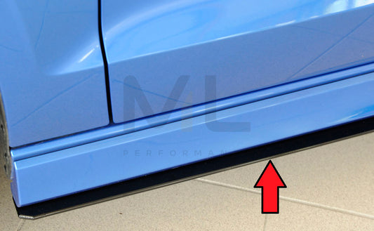 Rieger 00056800 Audi 8V Side Skirt Splitter (A3, S3 & RS3) 1 | ML Performance UK Car Parts