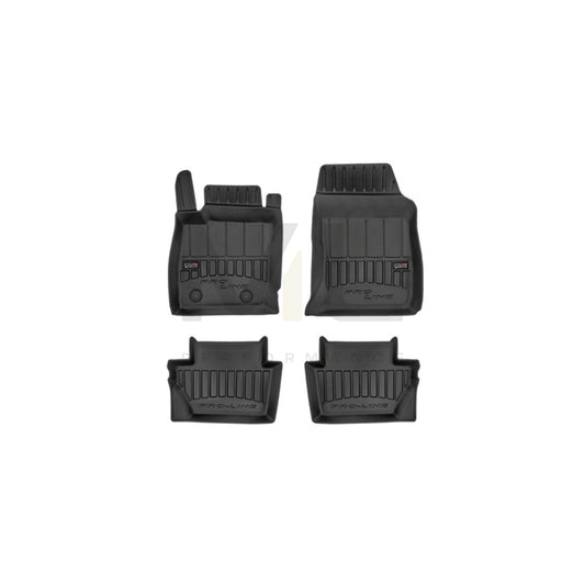 FROGUM 3D408418 Floor mat set for FORD Ecosport Mk2 Elastomer, Front and Rear, Quantity: 4, Black | ML Performance Car Parts