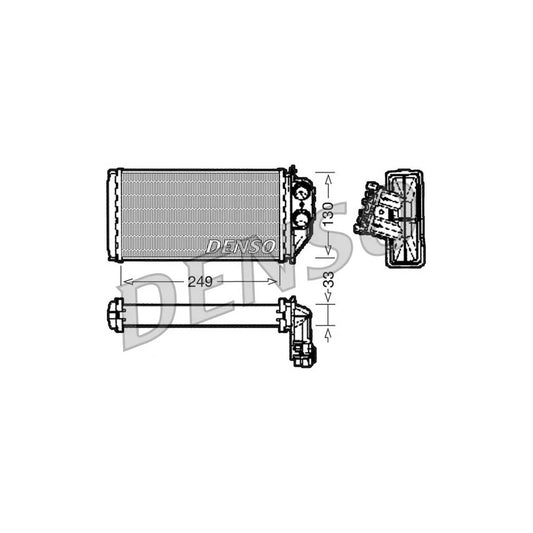 Denso DRR21002 Drr21002 Heater Matrix For Peugeot 307 | ML Performance UK