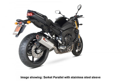 Scorpion RYA87CEO Yamaha Serket Parallel Slip-On - Carbon Fibre Sleeve (FZ8 / Fazer 8 ) | ML Performance UK UK
