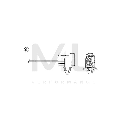 NTK Lambda Sensor / O2 Sensor (NGK 0143) - OZA401-E55 | ML Car Parts UK | ML Performance
