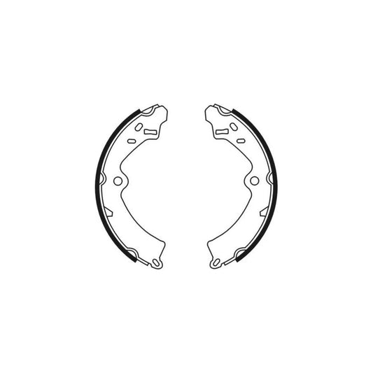ABE C08006ABE Brake Shoe Set