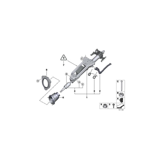 Genuine BMW 32306787402 E84 Bracket, Sleeve (Inc. X1 18d, X1 28i & X1 20dX) | ML Performance UK Car Parts