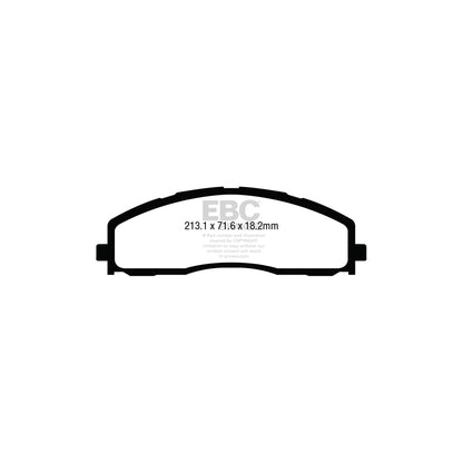 EBC DP43015R Ford Yellowstuff Front Brake Pads (Inc. F250 & F350) 2 | ML Performance UK Car Parts
