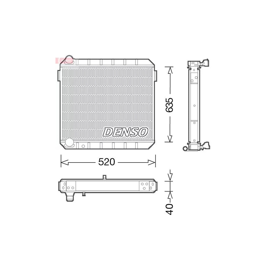 Denso DRM10110 Drm10110 Engine Radiator | ML Performance UK