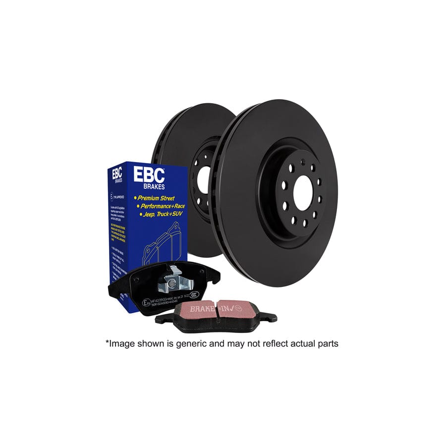 EBC PDKF194 Austin Metro Ultimax Front Brake Pad & Plain Disc Kit 1 | ML Performance UK Car Parts