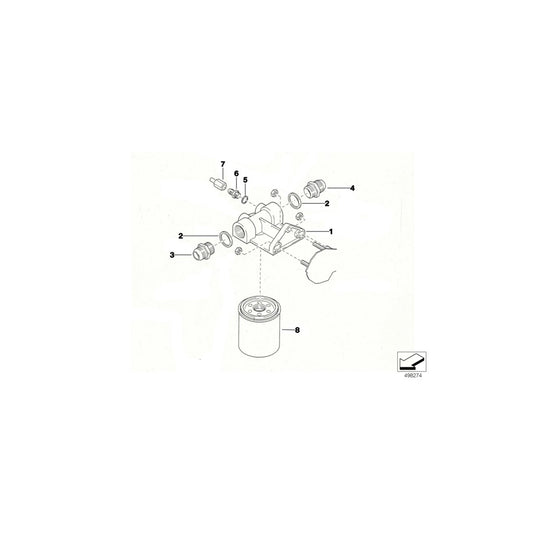 Genuine BMW 11422223608 Distribution Piece Holder (Inc. E36 318iS) | ML Performance UK Car Parts