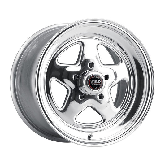 Weld 96-58280 0 Wheel 15x8 5x4.75 ET25 BS5.5 Polished Center - Polished Shell