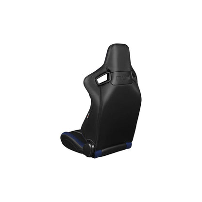 BRAUM Elite Series Racing Seats (Black & Blue) – Pair