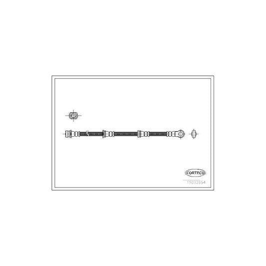 Corteco 19033554 Brake Hose | ML Performance UK