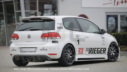 Rieger 00059514 VW Mk6 Golf Rear Diffuser 2 | ML Performance UK Car Parts