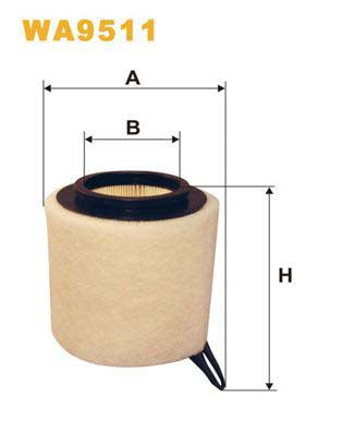 WIX Filters WA9511 Air Filter