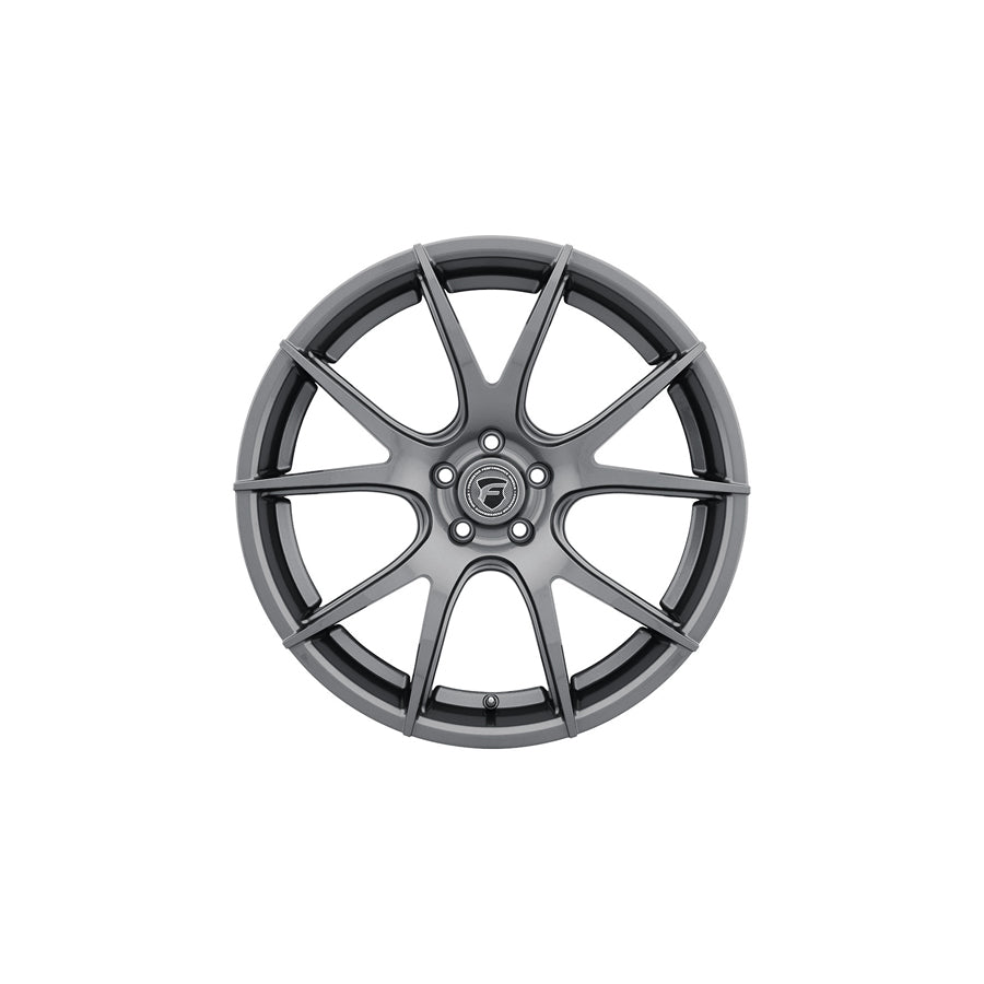 Forgestar F12399065P35 19x9 CF5V Semi Concave 5x114.3 ET35 BS6.4 Gloss Anthracite Performance Wheel