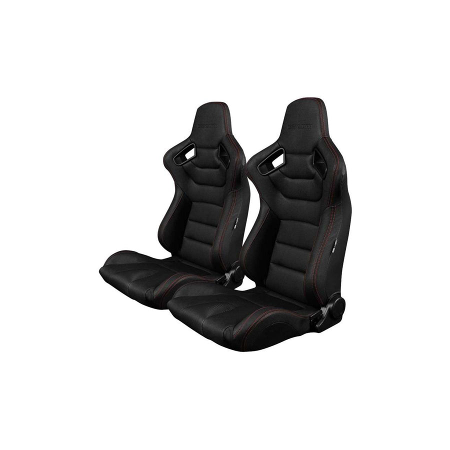 BRAUM Elite Series Racing Seats (Red Stitching) – Pair | ML Performance UK Car Parts