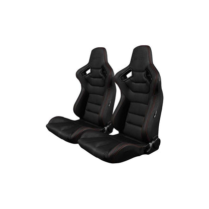 BRAUM Elite Series Racing Seats (Red Stitching) – Pair | ML Performance UK Car Parts