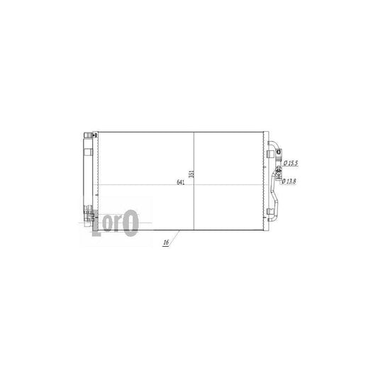 Abakus 0040160024 Air Conditioning Condenser | ML Performance UK