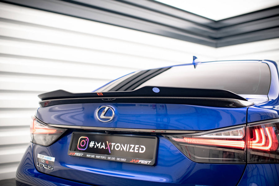 Maxton Design Lexus GS F MK4 Facelift Spoiler Cap