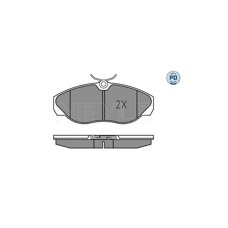 Meyle 025 236 0219/Pd Brake Pad Set