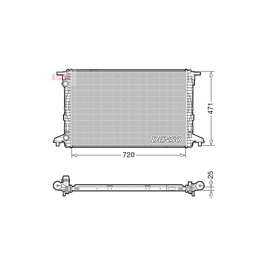 Denso DRM02043 Drm02043 Engine Radiator | ML Performance UK