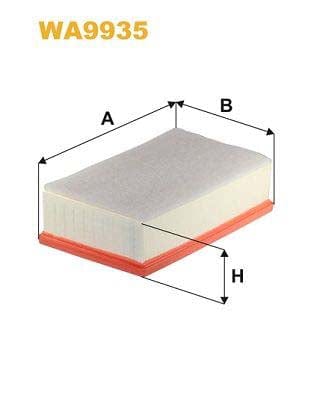 WIX Filters WA9935 Air Filter