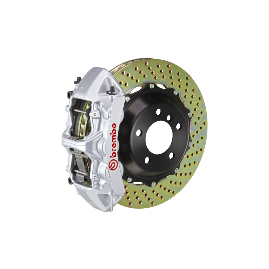 Brembo 1M1.8021A Chrysler Mercedes-Benz Front GT 6-Pistons Drilled 2-piece Big Brake Kit 355x32mm (Inc. Crossfire, C220, CLK430, E500, SLK320)