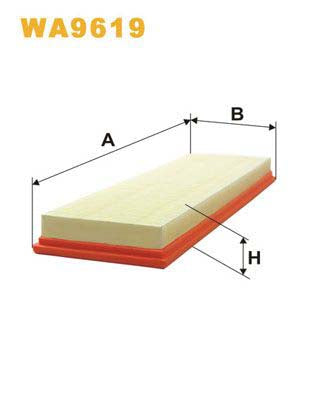 WIX Filters WA9619 Air Filter