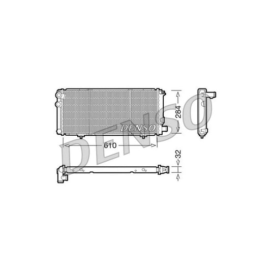 Denso DRM21010 Drm21010 Engine Radiator For Peugeot 205 | ML Performance UK