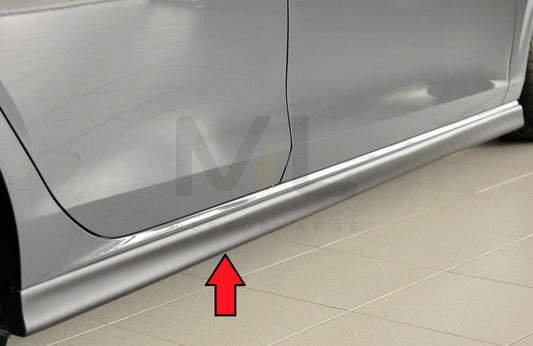 Rieger 00059602 VW Mk8 Golf Side Skirt (GTI, GTD & GTE) 1 | ML Performance UK Car Parts