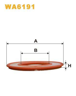 WIX Filters WA6191 Air Filter