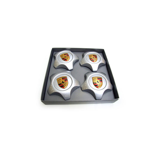 Genuine Porsche Wheel Caps Star Shape For Porsche Cayenne Wheels  | ML Performance UK Car Parts