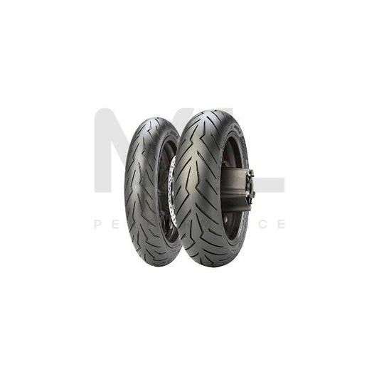 Pirelli DIABLO ROSSO™ Scooter 120/70 12 58P Motorcycle Summer Tyre | ML Performance UK Car Parts