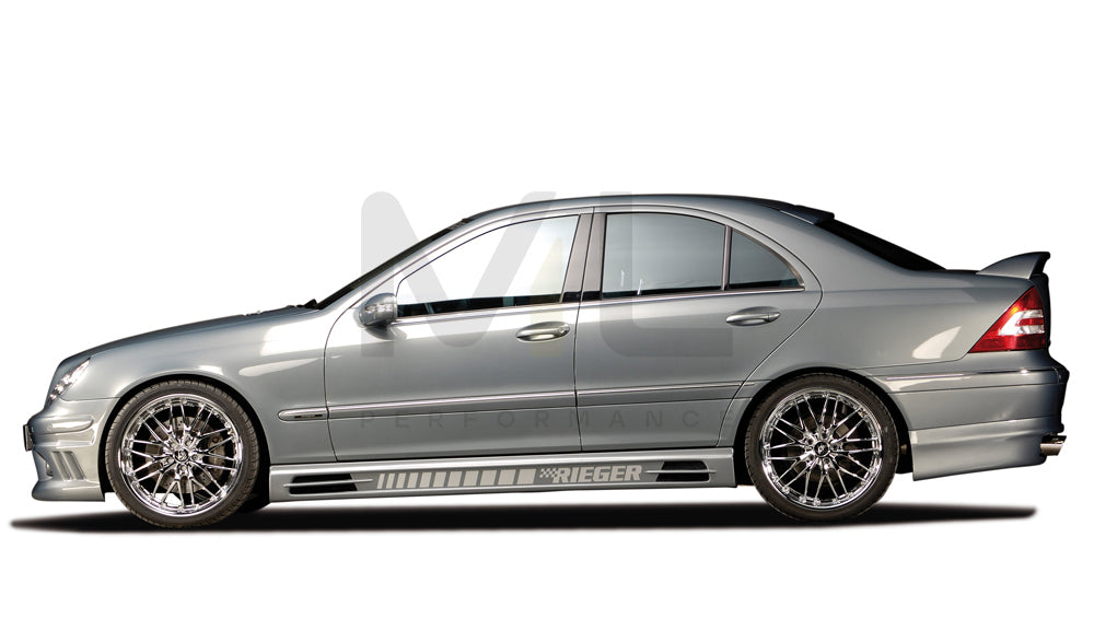 Rieger 00025207 Mercedes-Benz W203 C-Class Side Skirt 2 | ML Performance UK Car Parts