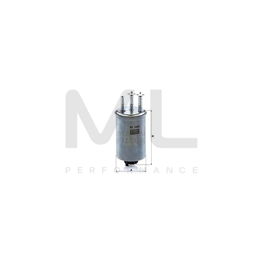 MANN-FILTER WK 8069 Fuel filter In-Line Filter | ML Performance Car Parts