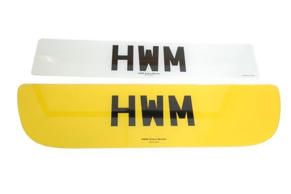 Aston Martin SFR-FRONT+VANQ-REAR Set of Number Plates | ML Performance UK Car Parts