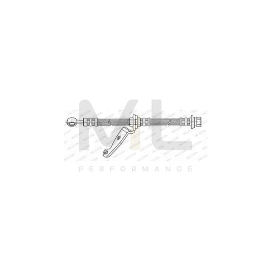 FERODO FHY3148 Brake Hose for HONDA CR-V I (RD) 455mm, ???10 | ML Performance Car Parts