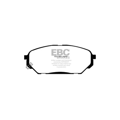 EBC DP61813 Hyundai iX55 Greenstuff Front Brake Pads 2 | ML Performance UK Car Parts