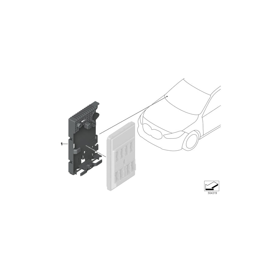 Genuine BMW 61356835856 F40 F44 Bracket Bdc (Inc. 118i, 116d & M135iX) | ML Performance UK