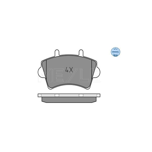 Meyle 025 236 1318 Brake Pad Set