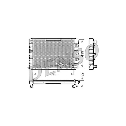 Denso DRM33034 Drm33034 Engine Radiator | ML Performance UK