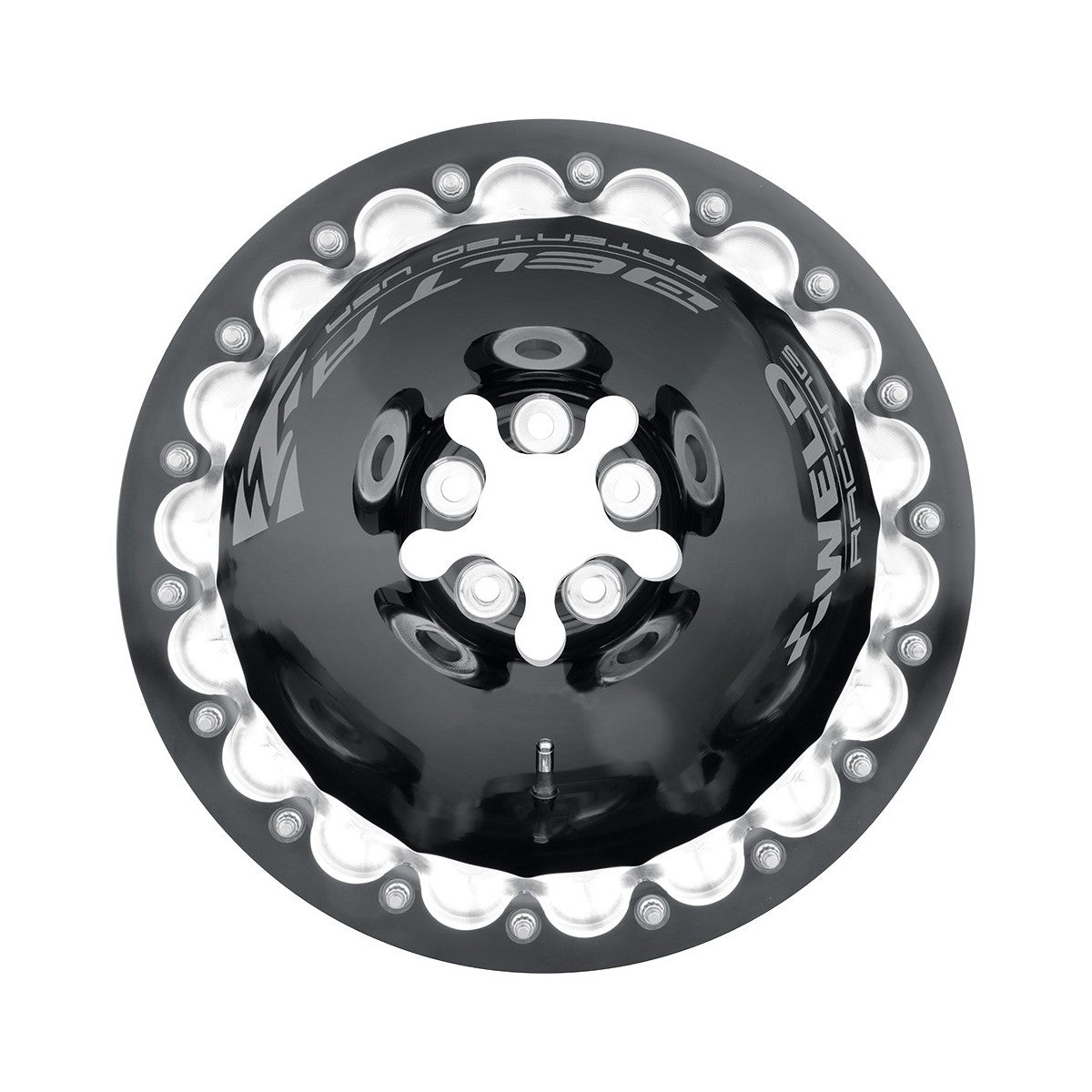 Weld D1BPM616C4DB Delta-1 Pm Wheel 16x16 5x5 ET-114 BS4 Black